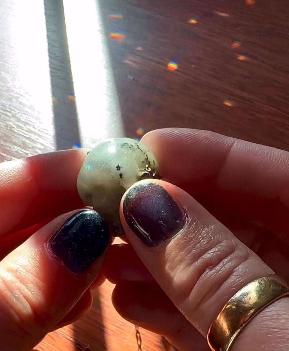 Labradorite Skull