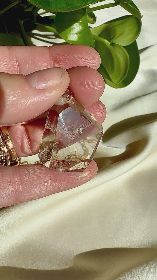 Faceted Smoky Quartz