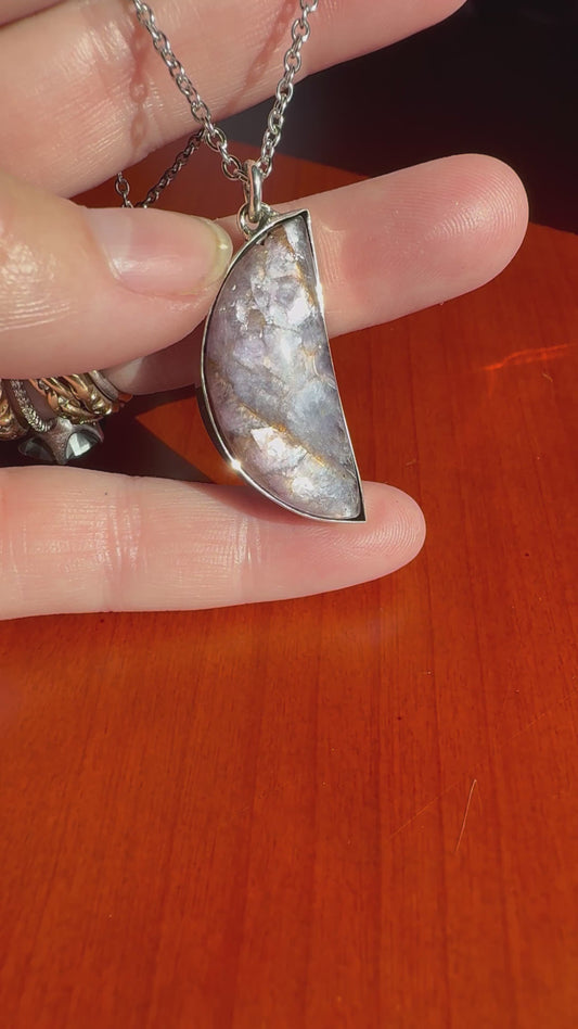 Lepidolite Moon
