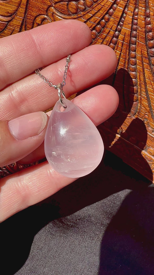 Rose Quartz pendant