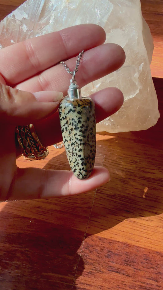 Dalmatian Jasper remedy vessel ￼