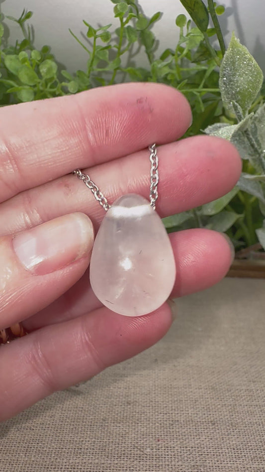 Quartz Tear drop