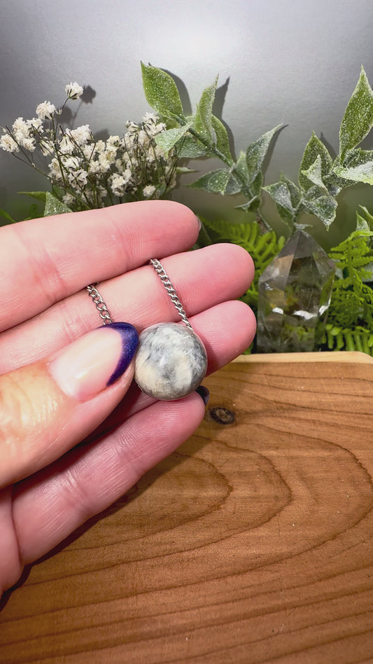 Indigo Moonstone sphere